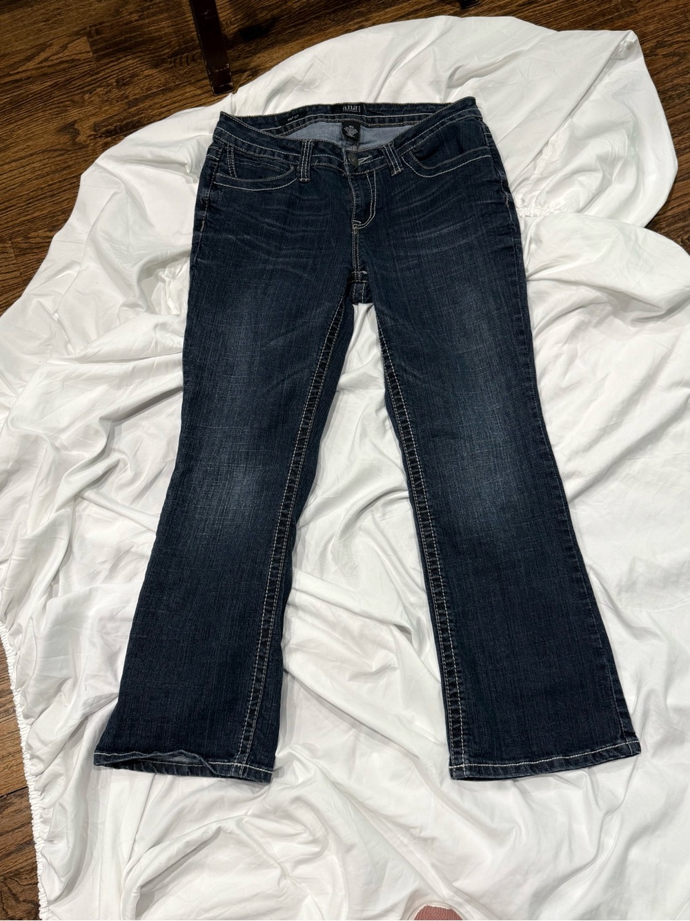Dark Wash Women’s Bootcut Jeans by a.n.a.
